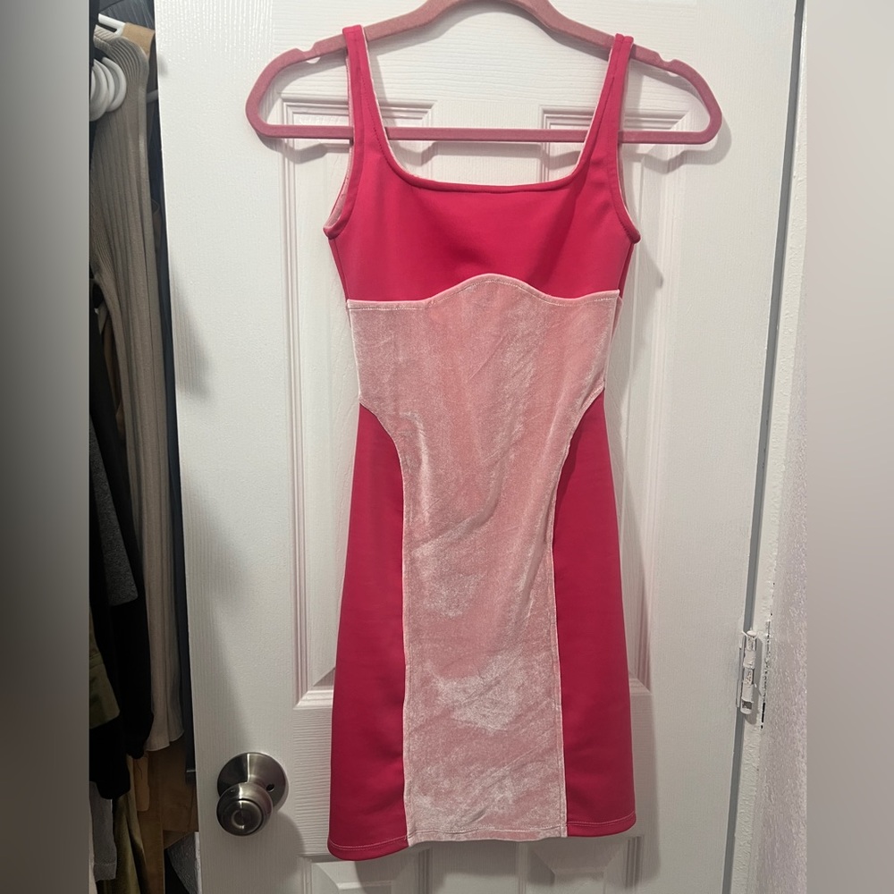 Mini dress.